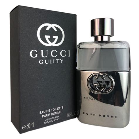 gucci guilty pour homme 1.6|gucci guilty for men 50ml.